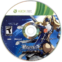 BlazBlue: Continuum Shift Xbox 360 US box art